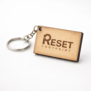 MDF Eco Wood Keychain