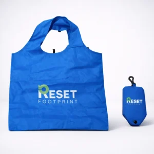 Folding Tote‑in‑Pouch Bag