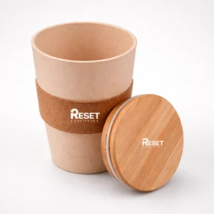 Cork Wheat Fiber Eco Mug