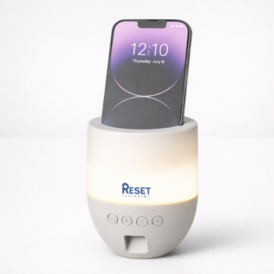 Slumber 2.0 Bluetooth Speaker with Ambient Light, Mobile Stand & Stationery Stand